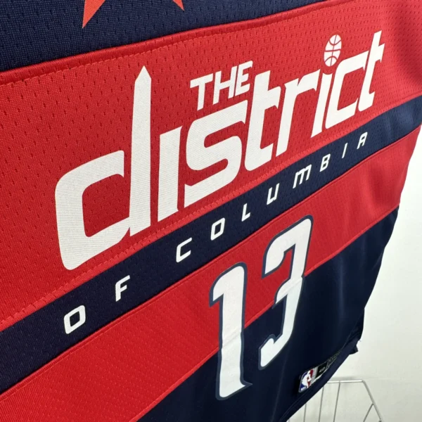 Poole#13 Washington Wizards 2025 NBA Blue Kit - Image 6