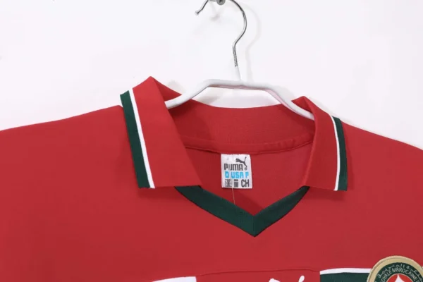 Morocco Red Kit Retro 1998 - Image 3