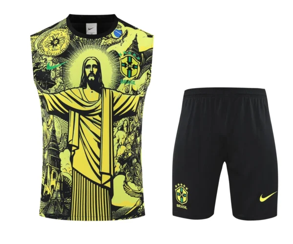 2025 Brazil Vest Training Suit