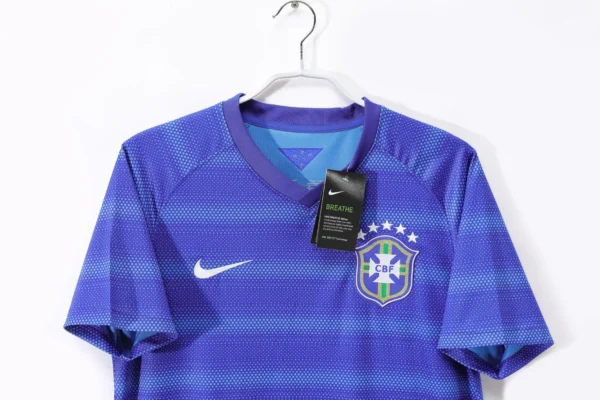 Brazil Away Kit Retro 2014 - Image 3
