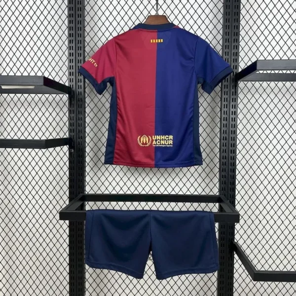 24-25 Barcelona Home TRAVIS SCOTT Kids Kit - Image 2