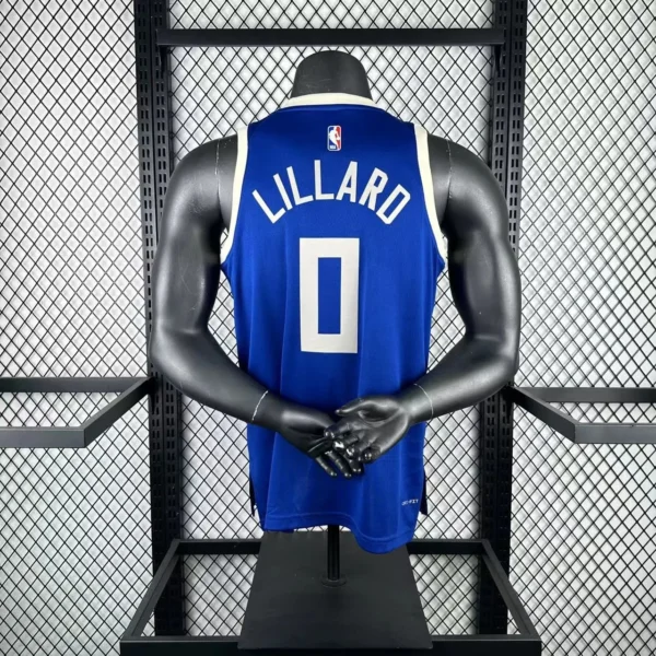 LILLARD#0 Milwaukee Bucks 2025 NBA Kit - Image 2