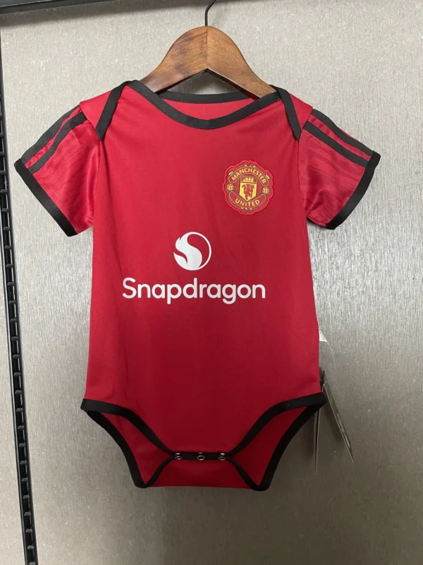 25-26 Manchester United Home Baby Clothing