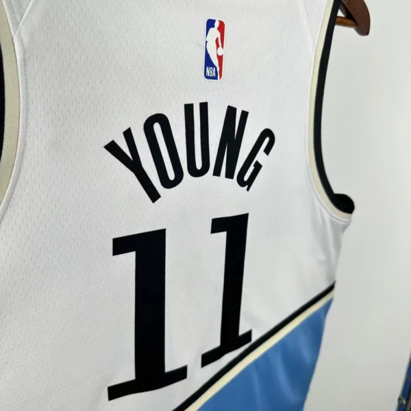 Young#11 Atlanta Hawks 2025 NBA Kit - Image 5