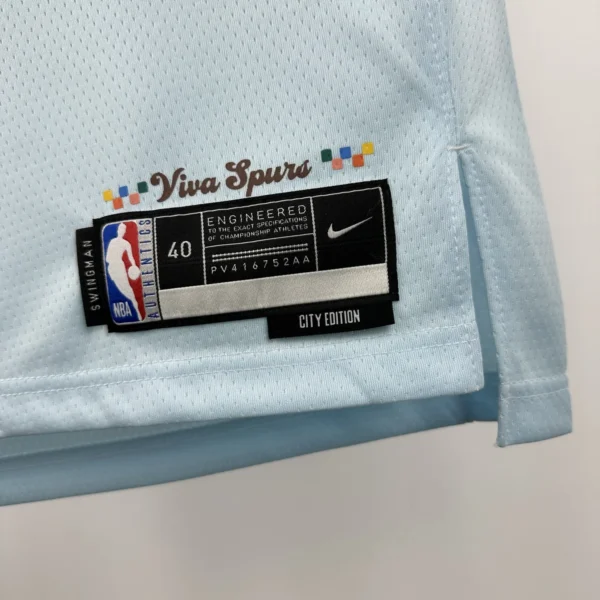 SOCHAN#10 Spurs 2025 NBA Kit - Image 4