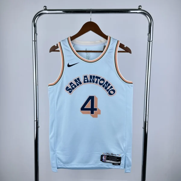 FOX#4 Spurs 2025 NBA Kit - Image 4