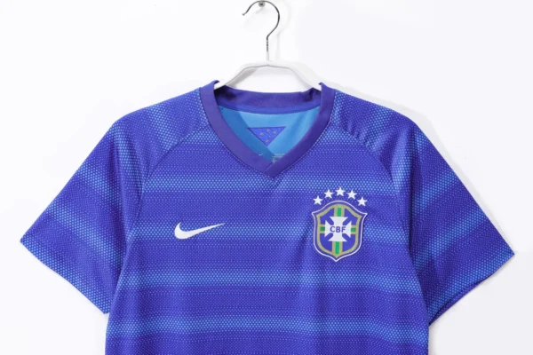 Brazil Away Kit Retro 2014 - Image 2