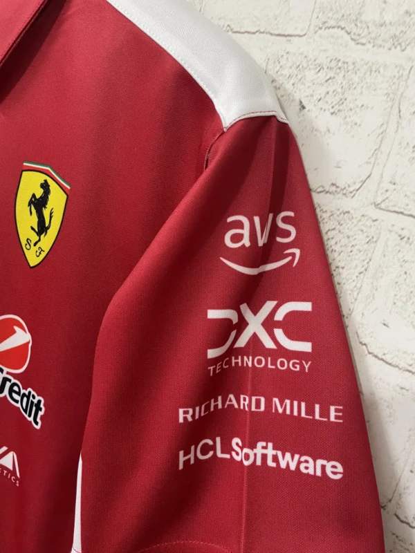 2025 Ferrari F1 Red Polo - Image 6