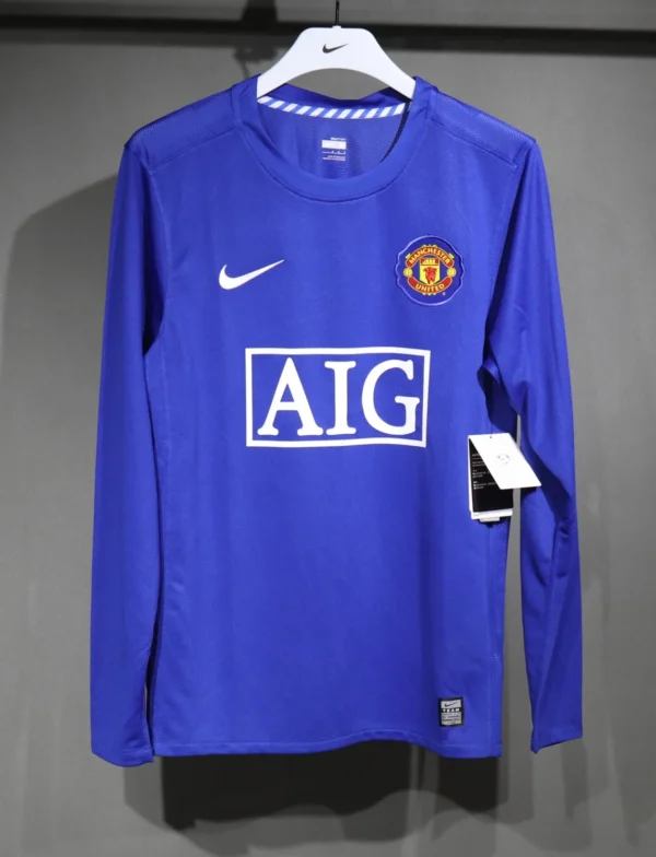 Manchester United Third Long Sleeve Kit Retro 08-09