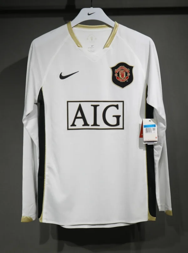 Manchester United Away Long Sleeve Kit Retro 06-07