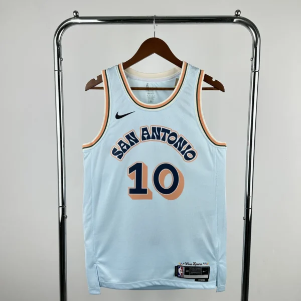 SOCHAN#10 Spurs 2025 NBA Kit - Image 2