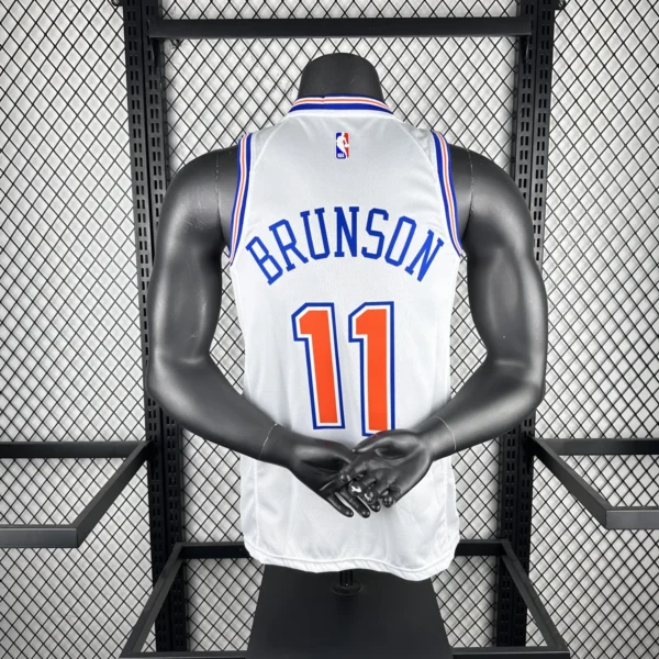 Brunson#11 New York Knicks 2019 NBA Retro Kit - Image 2
