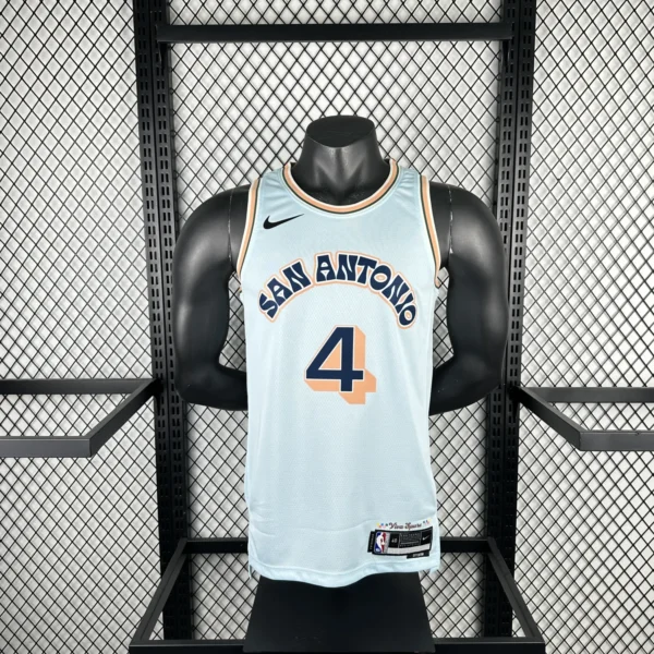 FOX#4 Spurs 2025 NBA Kit - Image 2