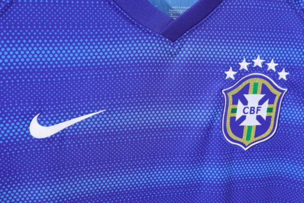 Brazil Away Kit Retro 2014 - Image 6