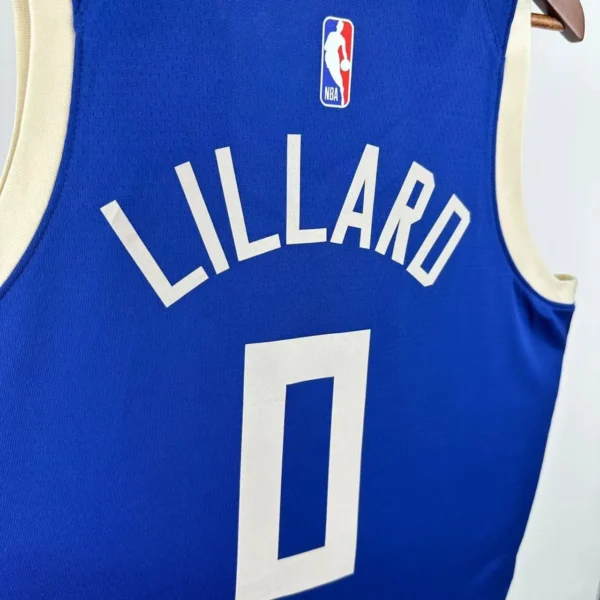 LILLARD#0 Milwaukee Bucks 2025 NBA Kit - Image 9