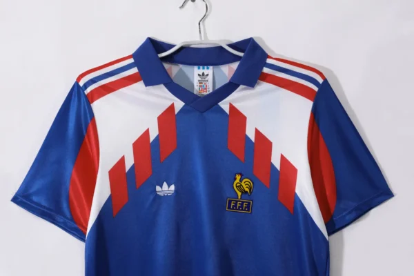 France Home Kit Retro 1990 - Image 2
