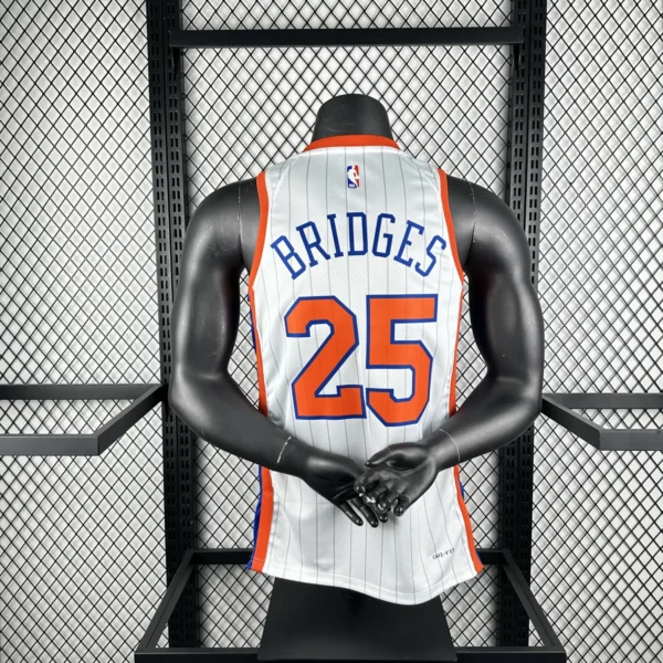 BRIDGES#25 New York Knicks 2025 NBA Kit - Image 2