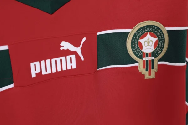 Morocco Red Kit Retro 1998 - Image 4