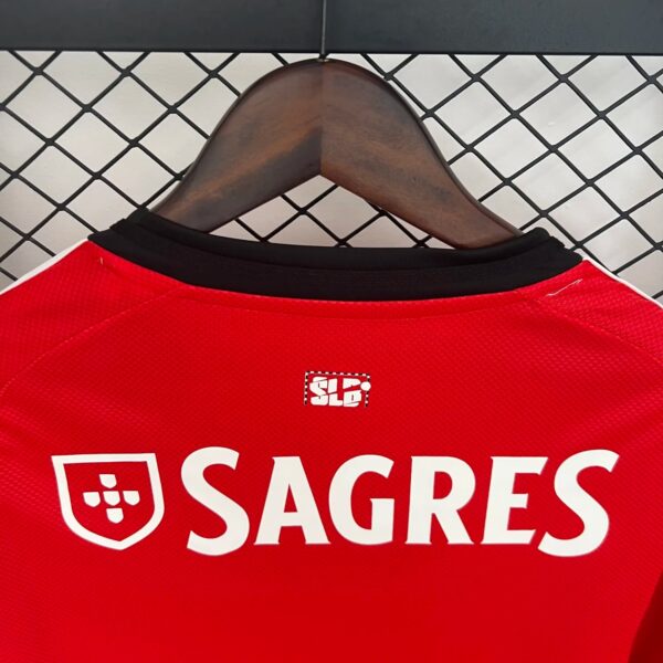 25-26 Benfica Home Long Sleeve Fans Kit - Image 7