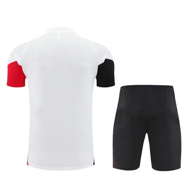 25-26 AX White Short Sleeve Training Suit - Image 3