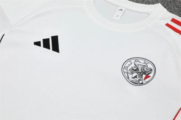 25-26 AX White Short Sleeve Training Suit - Image 6