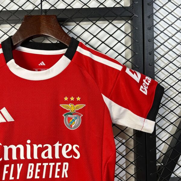 25-26 Benfica Home Kids Kit - Image 3