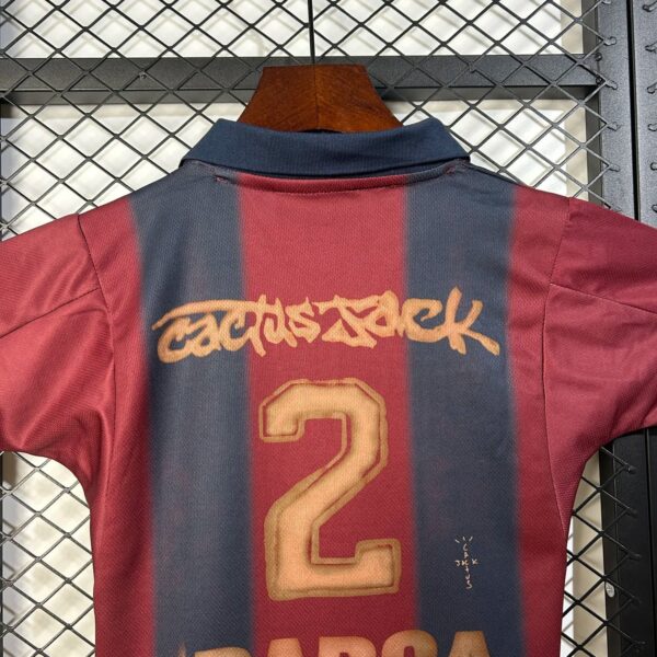 25-26 Barcelona Home Speical Kids Kit - Image 2