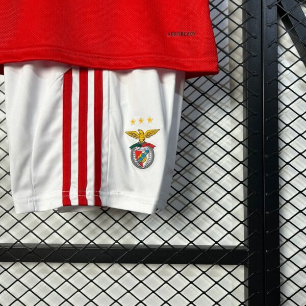 25-26 Benfica Home Kids Kit - Image 5