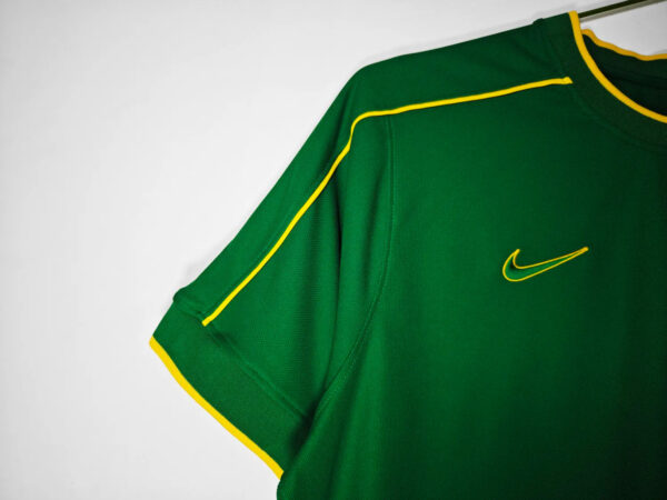 Brazil Goalkeeper Green Kit Retro 1998 - Image 8