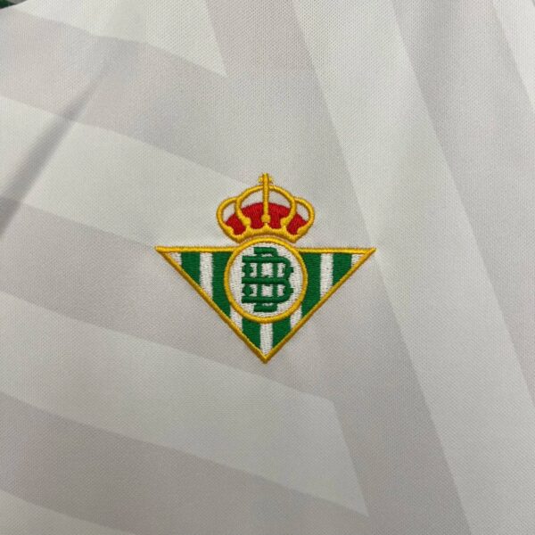 25-26 Real Betis Goal Keeper White Fans Kit - Image 4