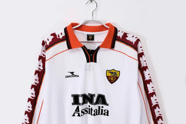 Roma Away Long Sleeve Kit Retro 98-99 - Image 2