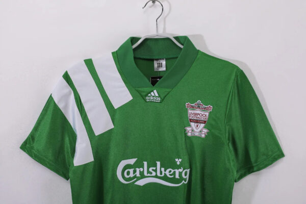 Liverpool Away Green Kit Retro 92-93 - Image 2