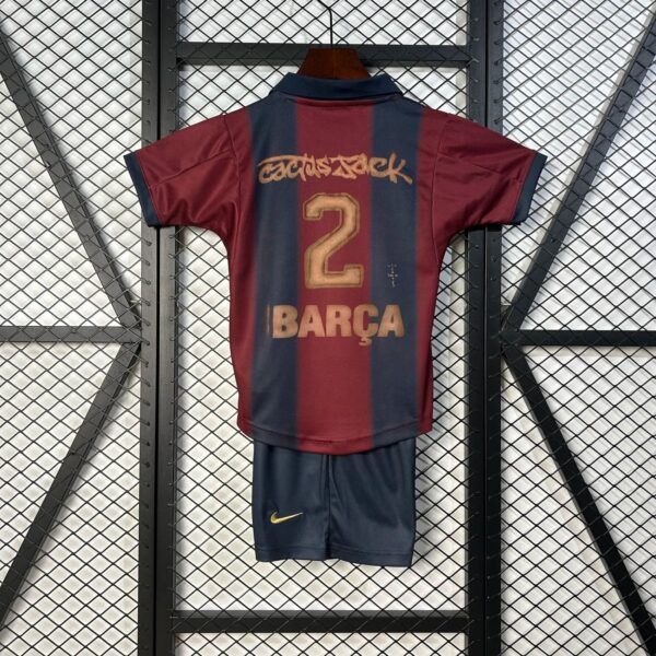 25-26 Barcelona Home Speical Kids Kit - Image 7