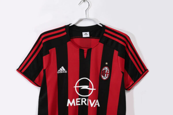 AC Milan Home Kit Retro 03-04 - Image 2