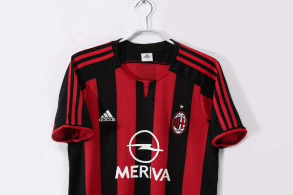 AC Milan Home Kit Retro 03-04 - Image 7