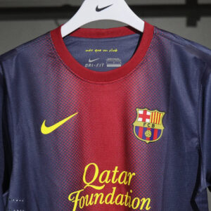 Barcelona Home Long Sleeve Kit Retro 12-13