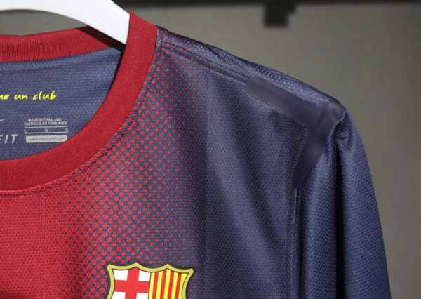 Barcelona Home Long Sleeve Kit Retro 12-13 - Image 3