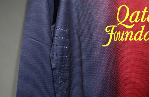 Barcelona Home Long Sleeve Kit Retro 12-13 - Image 4