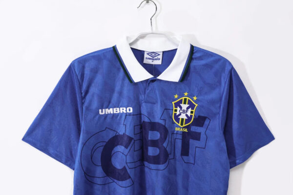 Brazil Away Kit Retro 1991-1993 - Image 2