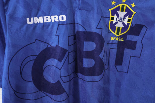 Brazil Away Kit Retro 1991-1993 - Image 5