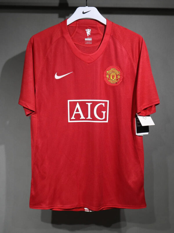 Manchester United Home Kit Retro 07-08