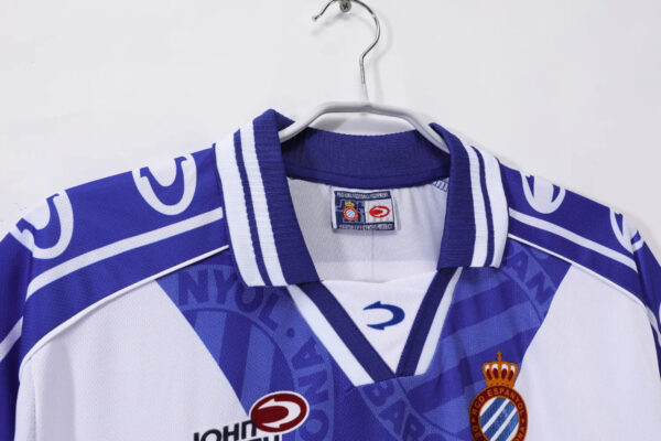Real Club Deportivo EspaÃ±ol Home Kit Retro 1999-2000 - Image 4