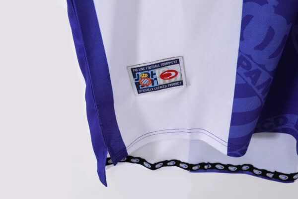 Real Club Deportivo EspaÃ±ol Home Kit Retro 1999-2000 - Image 6