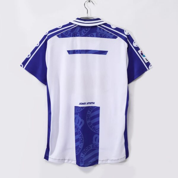 Real Club Deportivo EspaÃ±ol Home Kit Retro 1999-2000 - Image 9
