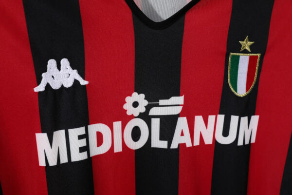 AC Milan Home Kit Retro 88-89 - Image 3