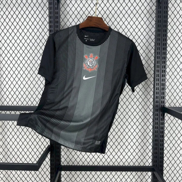 25-26 Corinthians Goal Keeper Black Fans Kit