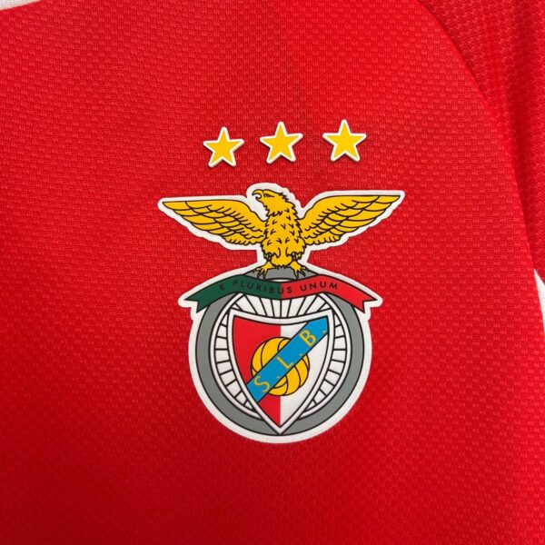 25-26 Benfica Home Long Sleeve Fans Kit - Image 3