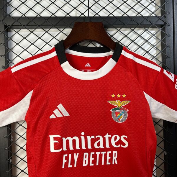 25-26 Benfica Home Kids Kit - Image 2
