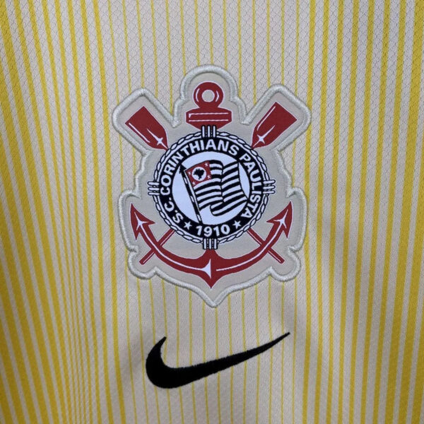 25-26 Corinthians Goal Keeper Yellow Fans Kit - Image 2