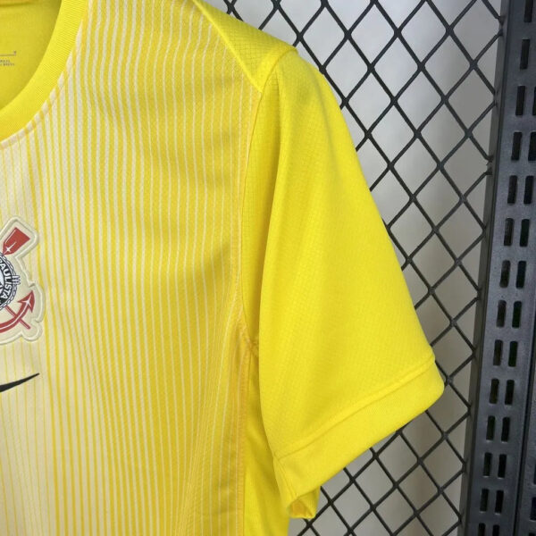 25-26 Corinthians Goal Keeper Yellow Fans Kit - Image 3